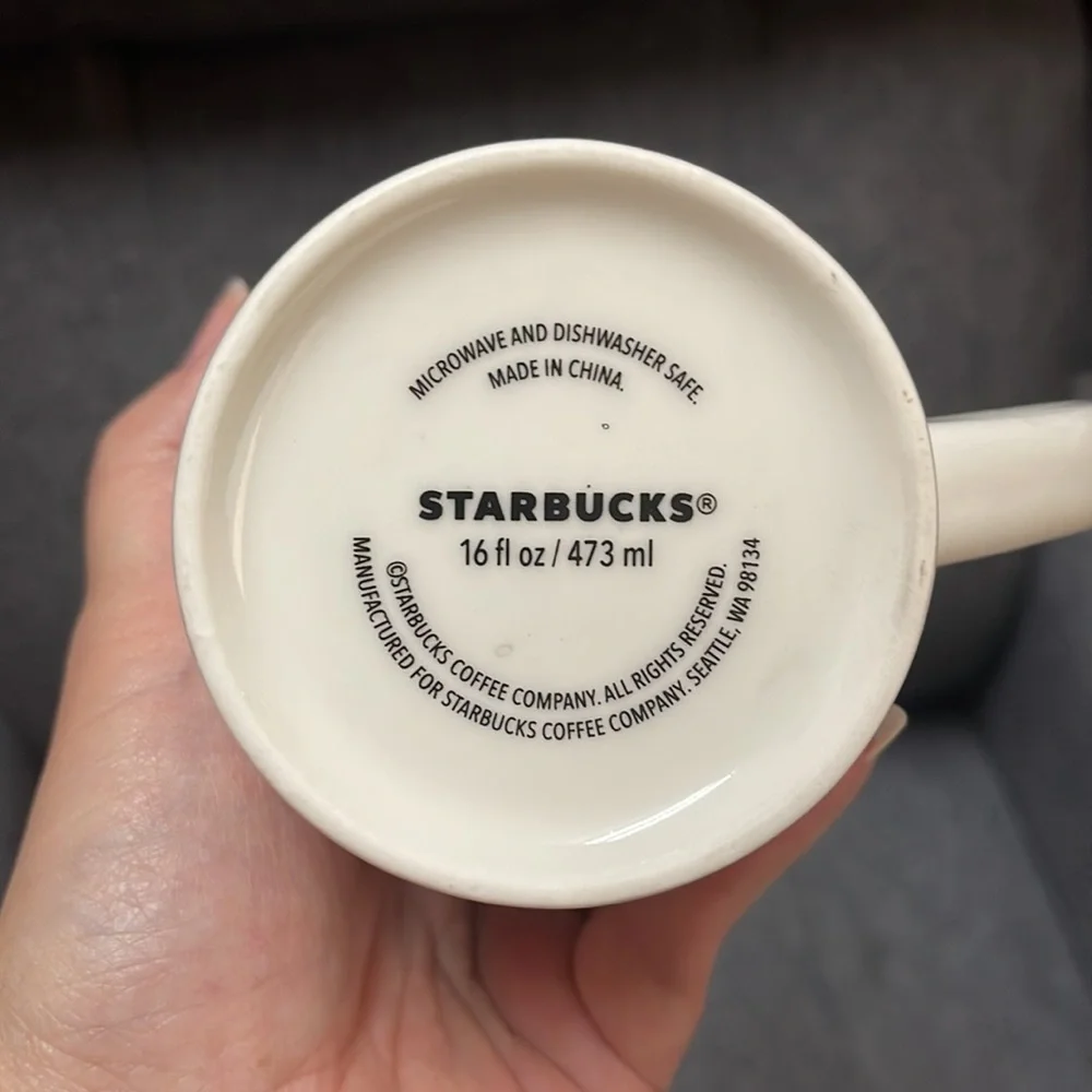 Starbucks Christmas Elves-Gnomes-Reindeer Mug